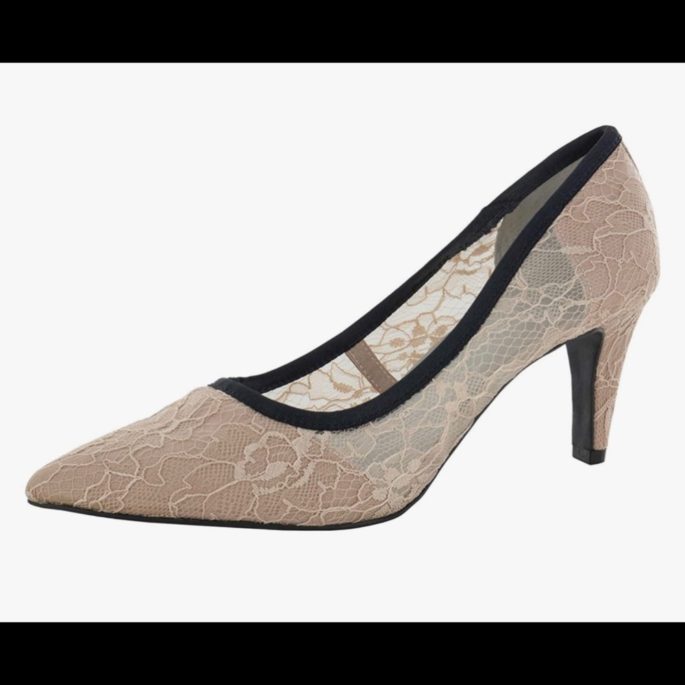 Lori Goldstein Lace Heels